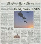 Iraq War Ends, Fake New York Times headline, circulated on Nov. 12 2008