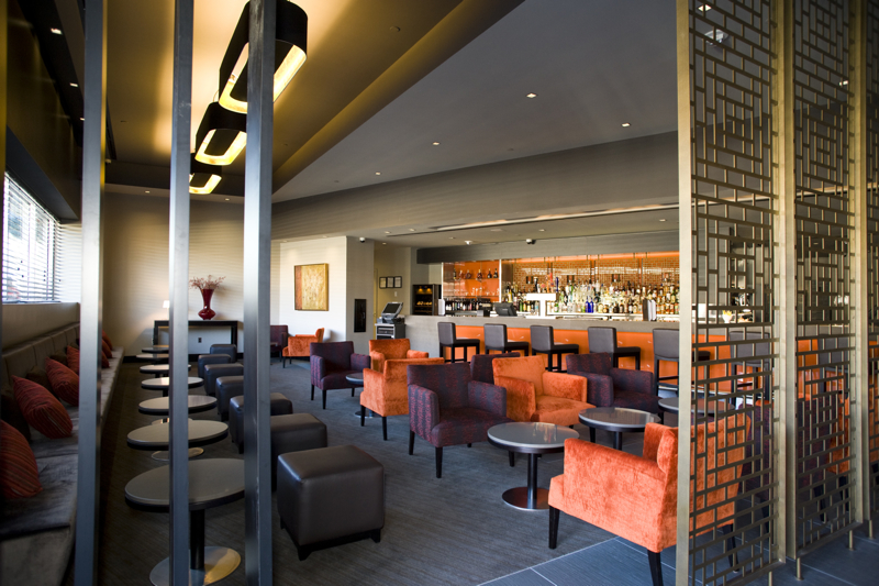 The Gold Class bar is open to the mall-shopping public.