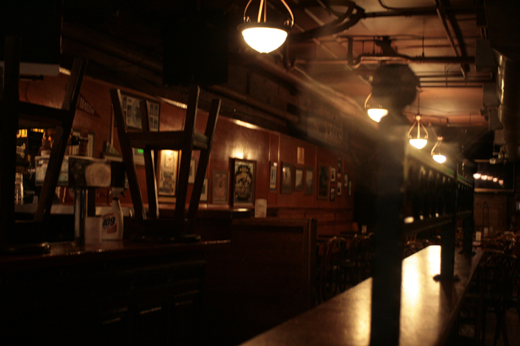 The Ghosts of Post Alley Past: Here's my take, I worked as a doorman there from '04-'07. It was a late night just after close, I had just finished working. I was using the restroom, don't know why I did this but, out loud I asked are you here?. All of a sudden the toilets started to flush. I was the only one there. I wont ever ask again. Happy Halloween! - Submitted by Noel