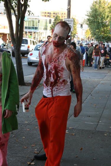 The Fourth Annual Seattle Zombie Walk took place in West Seattle on