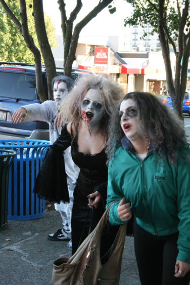 The Fourth Annual Seattle Zombie Walk took place in West Seattle on