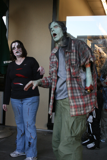 The Fourth Annual Seattle Zombie Walk took place in West Seattle on