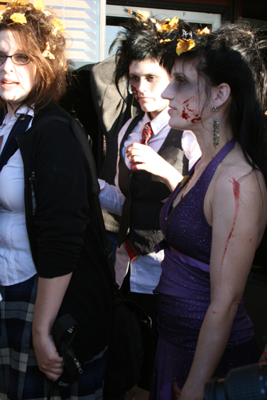The Fourth Annual Seattle Zombie Walk took place in West Seattle on