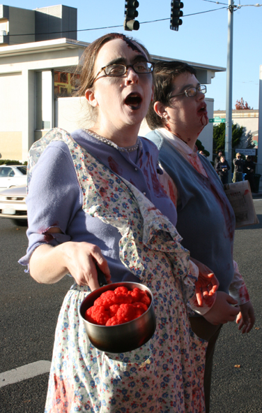 The Fourth Annual Seattle Zombie Walk took place in West Seattle on