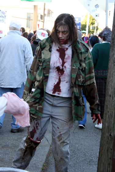 The Fourth Annual Seattle Zombie Walk took place in West Seattle on