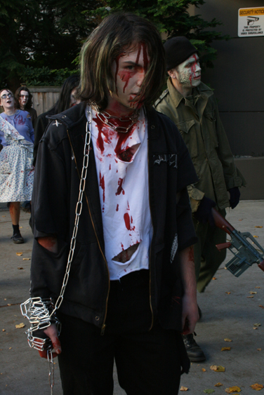 The Fourth Annual Seattle Zombie Walk took place in West Seattle on