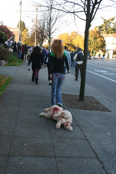 The Fourth Annual Seattle Zombie Walk took place in West Seattle on