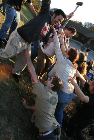 The Fourth Annual Seattle Zombie Walk took place in West Seattle on
