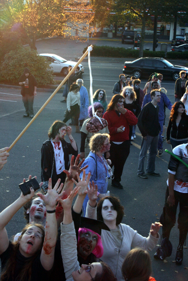The Fourth Annual Seattle Zombie Walk took place in West Seattle on