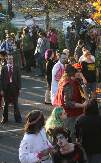 The Fourth Annual Seattle Zombie Walk took place in West Seattle on