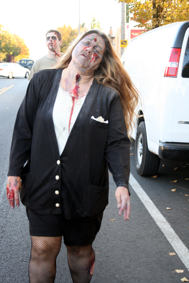 The Fourth Annual Seattle Zombie Walk took place in West Seattle on