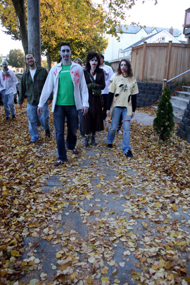 The Fourth Annual Seattle Zombie Walk took place in West Seattle on