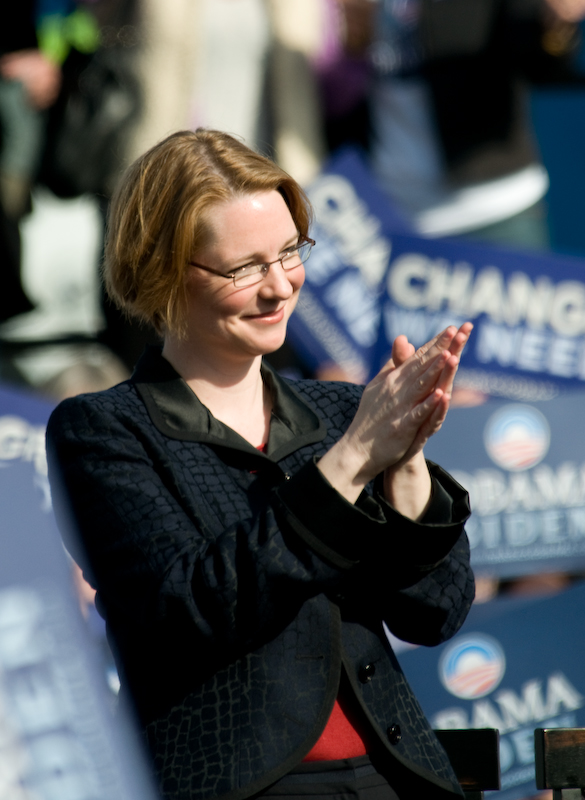 Darcy Burner would like to become Rep. Burner.