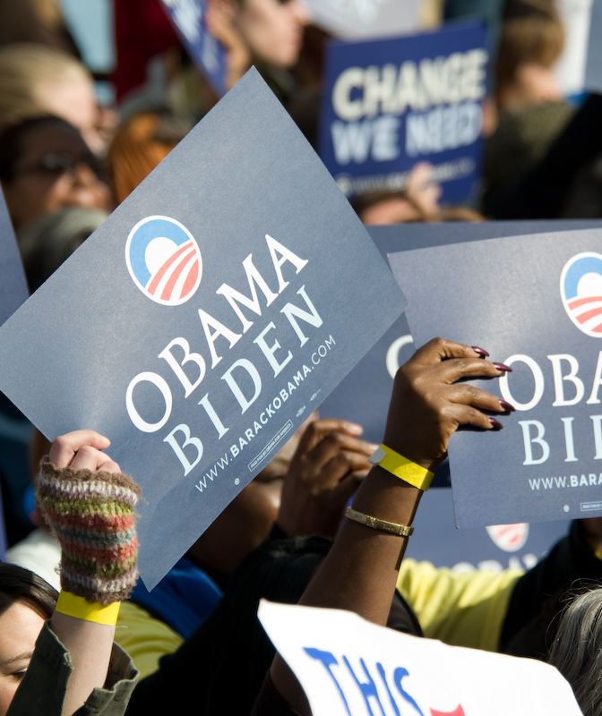 VP hopeful Sen. Joe Biden appeard at Tacoma's Cheney Stadium, Sunday, along