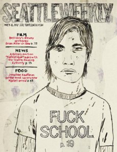 We caught a bit of heat for this cover. Editor Mark Fefer responded to reader letters and phone calls in our blog, The Daily Weekly.