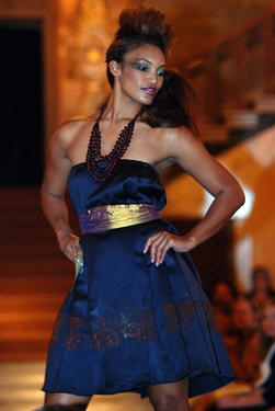 Fashion Faux Pas to Fashion Fabulous: The dresses created by local fashion designers from cast-off Ruby Room frocks ranged from exquisite ensembles to thrown-together messes. Luckily each designer had the opportunity to show some pieces from their upcoming line so we could see what they were really all about.