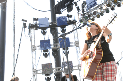 Neko Case actually got through a whole set at this year's Sasquatch!