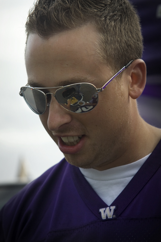 The game may not have ended the way these fans hoped, but