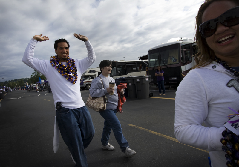 The game may not have ended the way these fans hoped, but