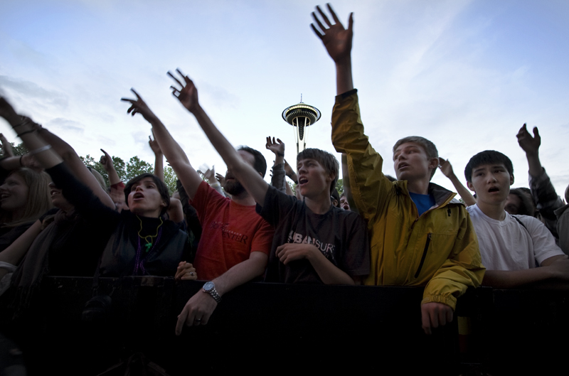 The Bumbershoot Festival drew crowds of all sorts to the Seattle Center