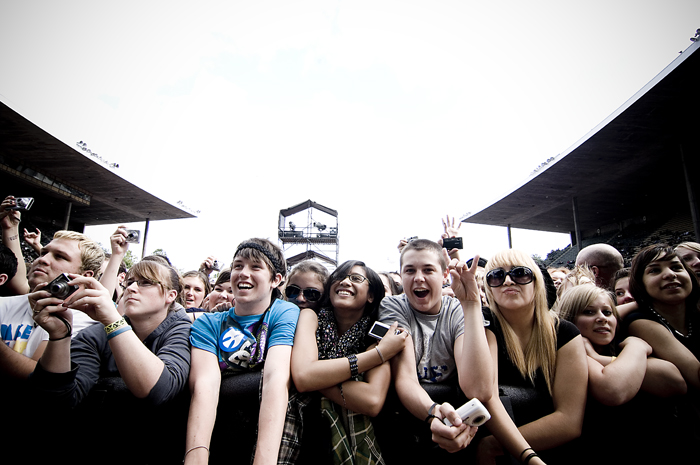 The kids love Paramore.