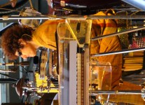 Our own Rocket Queen, Hannah Levin, doesn't travel without a backstage pass.