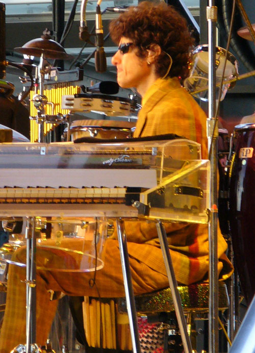 Our own Rocket Queen, Hannah Levin, doesn't travel without a backstage pass.