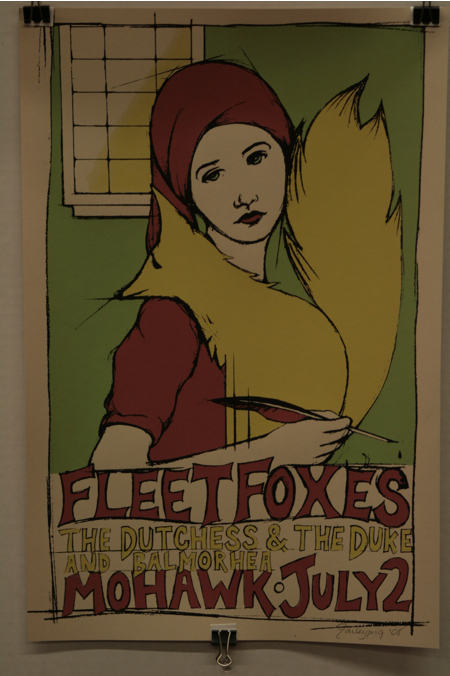 Fleet Foxes, Mark Pendini, ww.bipedalini.com