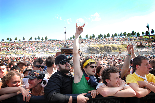 Here's a look at Bad Brains' set at Sasquatch!, Sunday afternoon. All