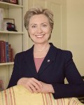 Sen. Hillary Clinton (D-NY), almost the Dems' presidential nominee, voted in favor of the resolution. She has never publicly expressed remorse for the decision. Clinton is the prime time speaker on Tuesday night.