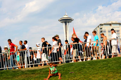 Bush, Bongs, and Babies at Hempfest 2008y: The annual celebration drew quite the crowd to Myrtle Edwards Park on August 17.