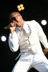 Chicago's own Lupe Fiasco on August 2 at Lollapalooza in Chicago.