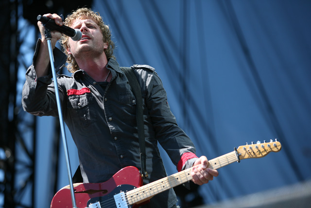 Phoenix-born country singer Dierks Bentley performs on August 2 at Lollapalooza in Chicago.