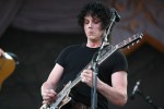 Jack White of the Raconteurs, performs at Lollapalooza, August 1, in Chicago, Illinois.