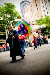 Bears, Obama fans, Sisters, and others turned out for Seattle's Pride Parade,
