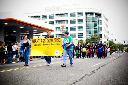 Bears, Obama fans, Sisters, and others turned out for Seattle's Pride Parade,