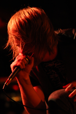 Last Night: The Classic Crime's CD Release Show at The Showbox: The Classic Crime's lead singer Matt MacDonald entertains at The Showbox on Tuesday night.