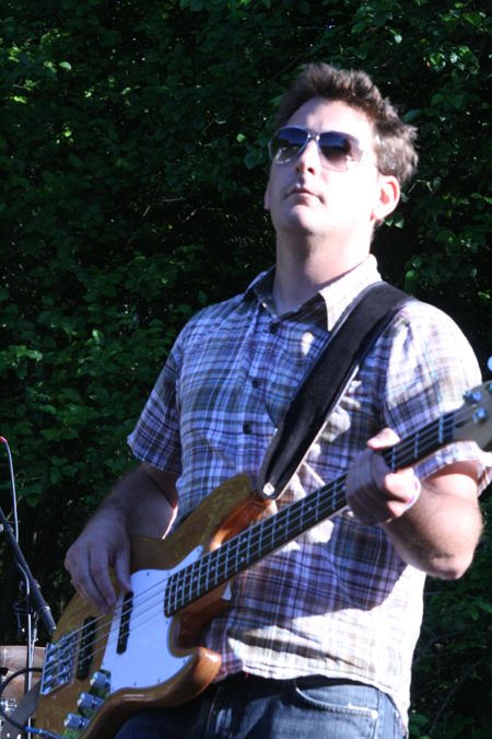 Matt Millet plays bass with Tim Seely.