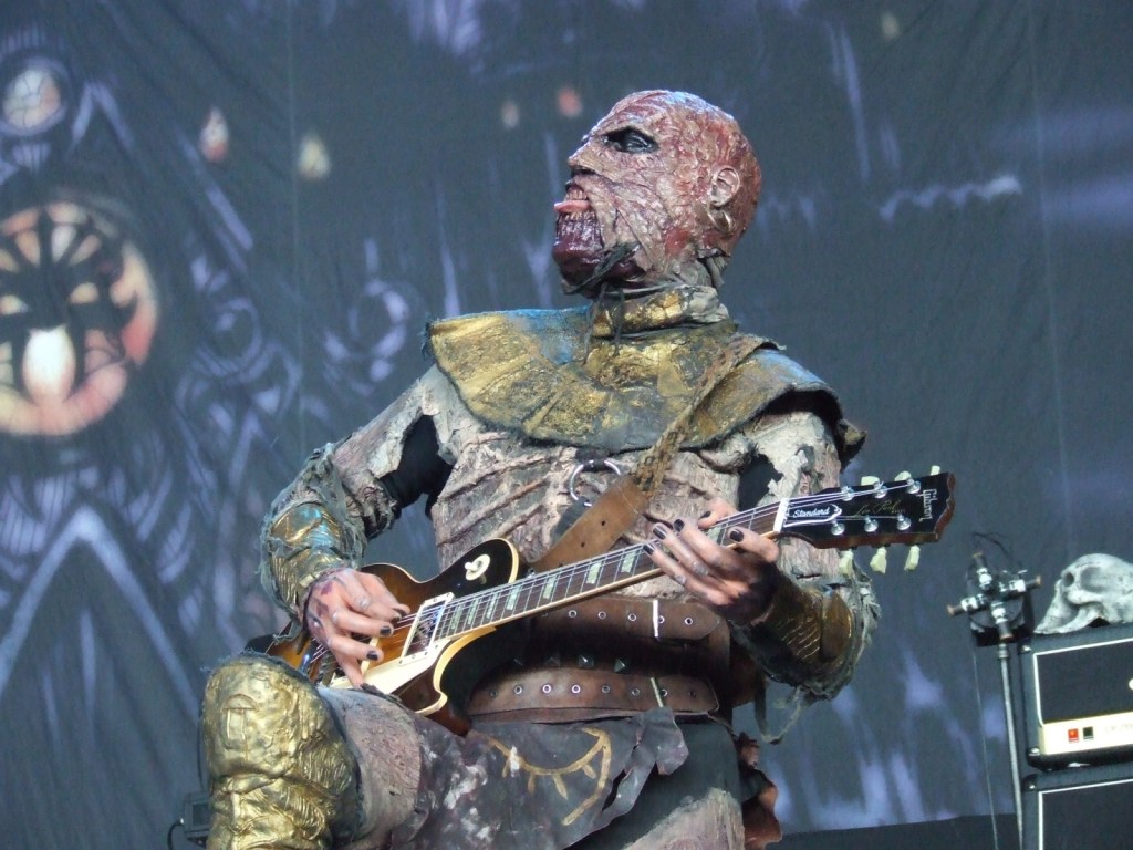 Finnish metal band Lordi brought the thunder and the fire at Ozzfest,