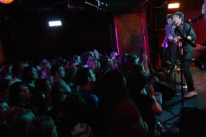 Locksley, a group of four Wisconsin-to-Brooklyn transplants, can really put on one hell of a show. We were looking for bands to take out on tour with us, and we recognized Locksley from a fan's MySpace, said Carmine.