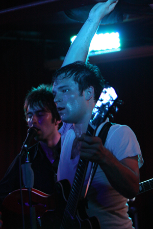 Kai had his share of crowd-pleasing skill, including one of the coolest hammer-on riffs I've ever seen.