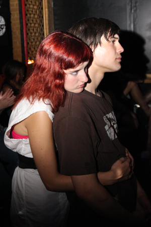 This may have been one of the only girls not completely infatuated with the Rooney guys.