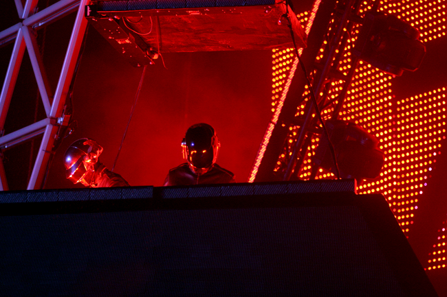 Daft Punk sounded phenomenal during their set, Sunday July 29, at the