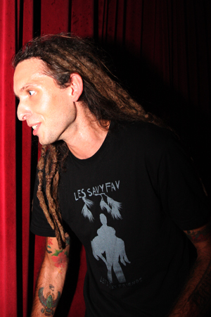 This fan, who came specifically for Cut Off Your Hands, thanked each band member personally for their performance as they left the stage.