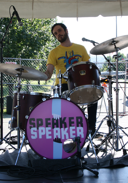 Speaker Speaker at Georgetown Music Festival.