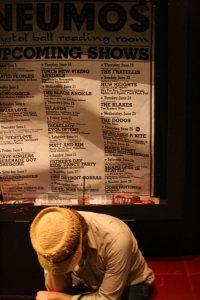 Spencer Moody aE” formerly of The Murder City Devils, current operator of The Anne Bonny, and the show's opener, Triumph of Lethargy Skinned Alive to Death aE” hits his cell phone.