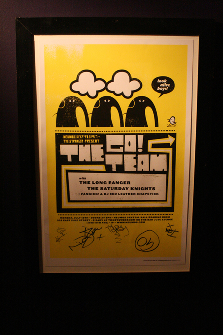 ... As does one from The Go! Team.