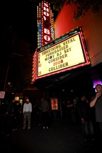 Moby spun at The Showbox at The Market on Sunday, June 8.
