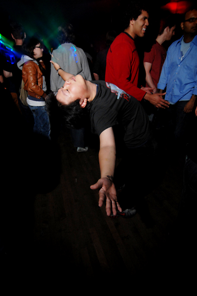 Moby spun at The Showbox at The Market on Sunday, June 8.