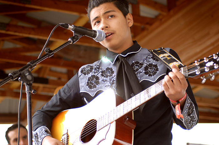 When skinny local teenager Vince Mira claimed his position on the Yeti! Stage, he needed only to sing one line from the Johnny Cash songbook to coax the crowd into a frenzy.